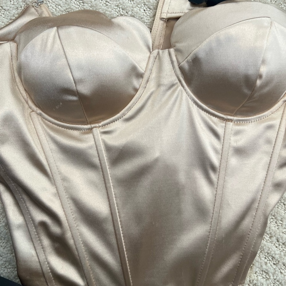 Gold corset